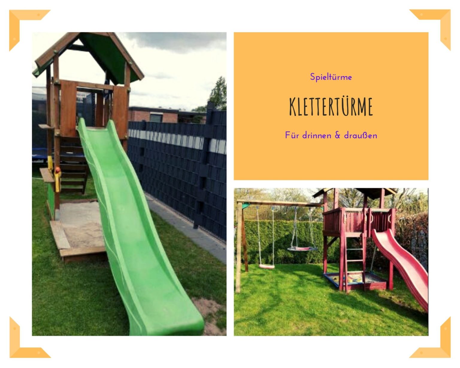 Die besten Klettertürme & Spieltürme für Kinder Für Garten & Indoor